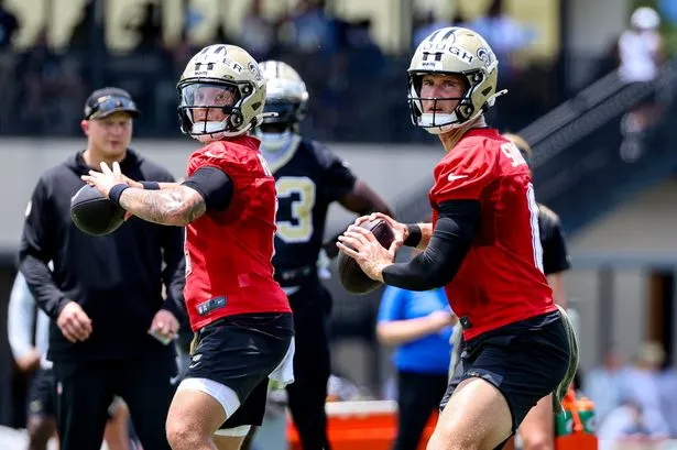 Tyler Shough vs. Spencer Rattler living up to the hype through minicamp