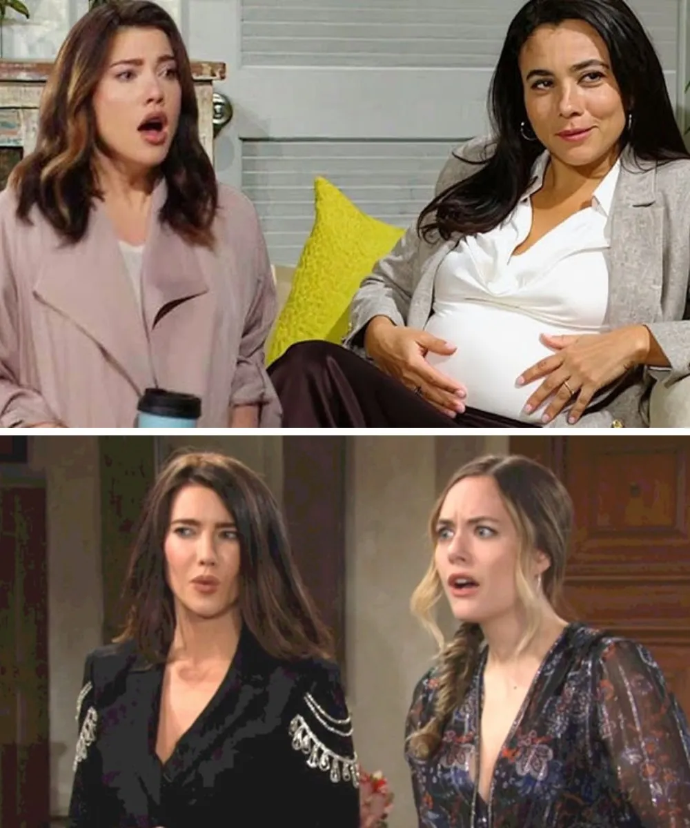 The Bold And The Beautiful Spoilers: Steffy Discovers the Baby Bump as Daphne Returns — Shock Turns to Understanding, and She Flashes a Sinister Smile