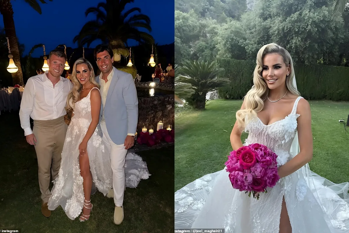 Inside Georgia Kousoulou and Tommy Mallet's lavish wedding in Majorca as couple say 'I do' with their 'dream' ceremony liennhi