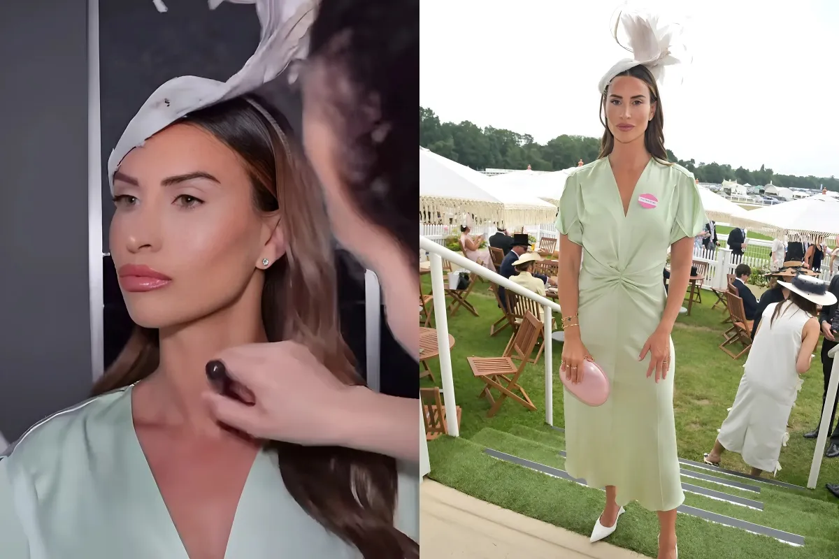 Ferne McCann enjoys glam day at the races as jailed acid attacker ex caught being injected with drugs liennhi