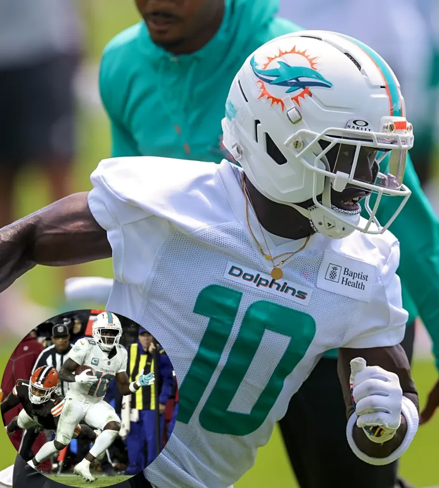Tyreek Hill guarantees he'll convince disgruntled Dolphins star to stay in Miami