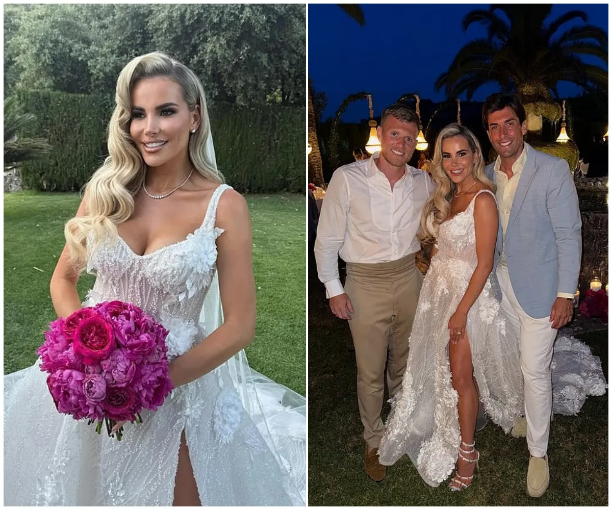 “Our dream wedding finally happened…” – Inside Georgia Kousoulou and Tommy Mallet’s breathtaking second ceremony in sun-soaked Majorca as the couple say ‘I do’ again with chandeliers, designer touches and a celeb-studded guest list - suong