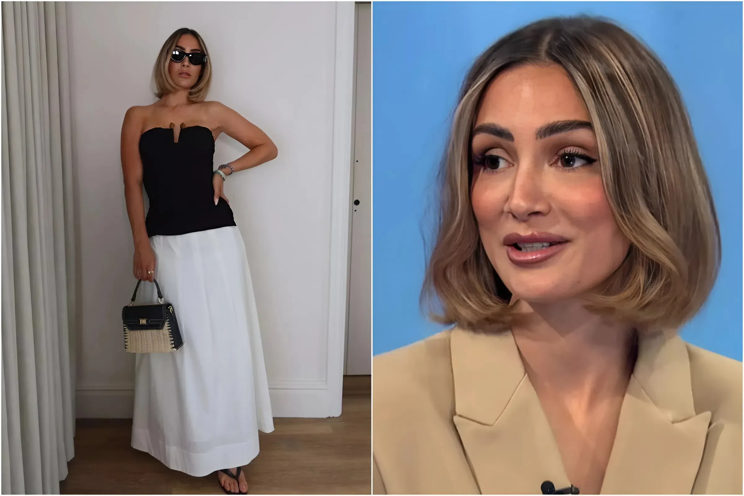Loose Women's Frankie Bridge Praises River Island's £39 Skirt as 'Perfect' for a City Break trucc