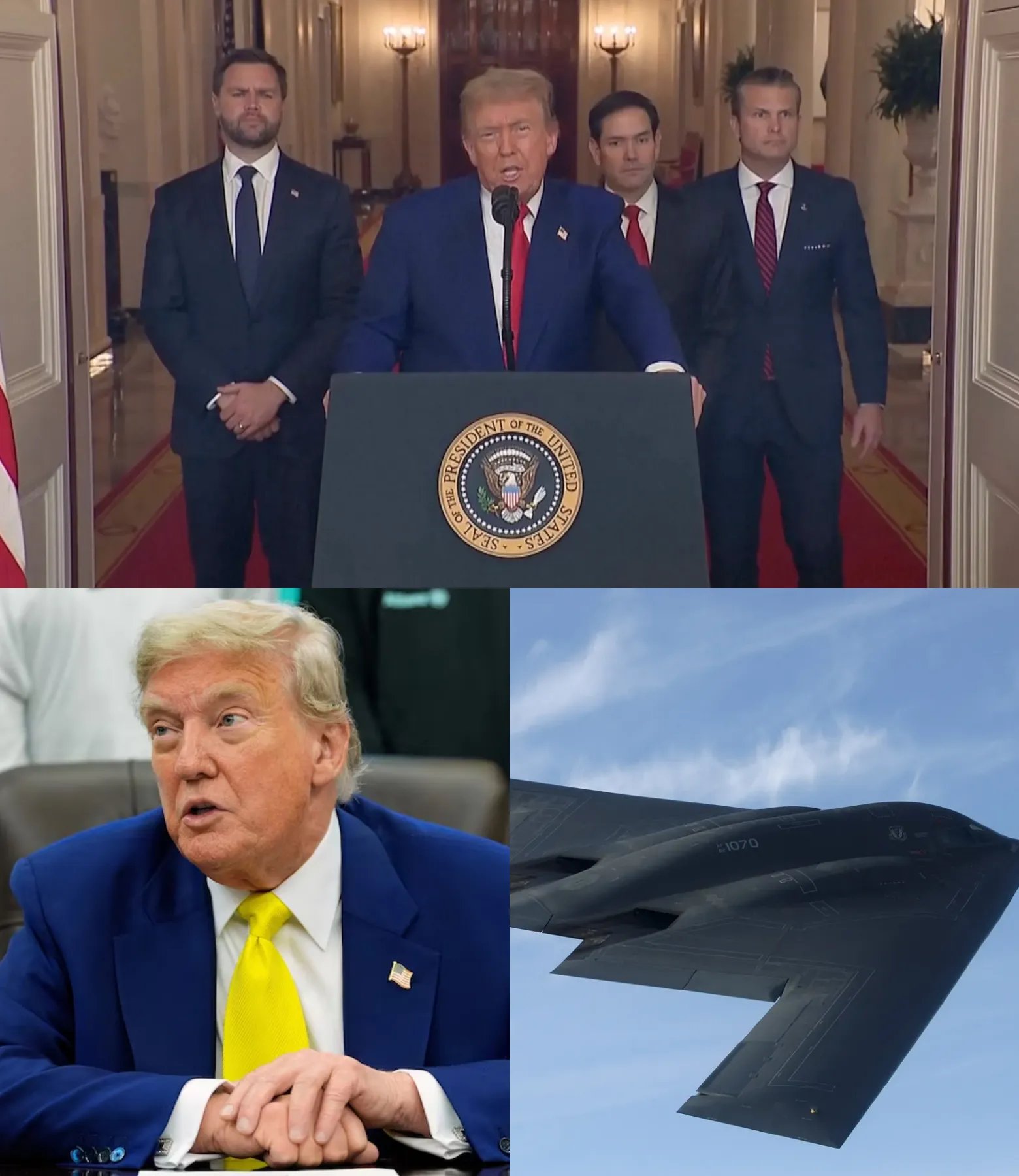 Trump Declares Victory After Strikes on Iran, Demands Peace or Faces 'Tragedy' Beyond Imagination