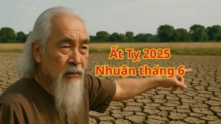 Tổ tiên nói "Sợ năm Tỵ nhuận có 2 tháng 6", vì sao sợ? Chú ý năm Ất Tỵ 2025 cũng nhuận tháng 6