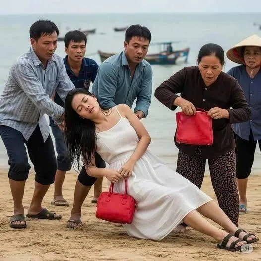 Cô gái bị trôi dạt vào bờ biển làng chài không giấy tờ tùy thân, người dân xúm vào đưa về bờ tổ chức hậu sự thì vừa l-ật người cô đã rơi ra chiếc túi nhỏ dắt ở eo, mở ra tất cả dẵm lên nhau chạy t/oán l/oạn...