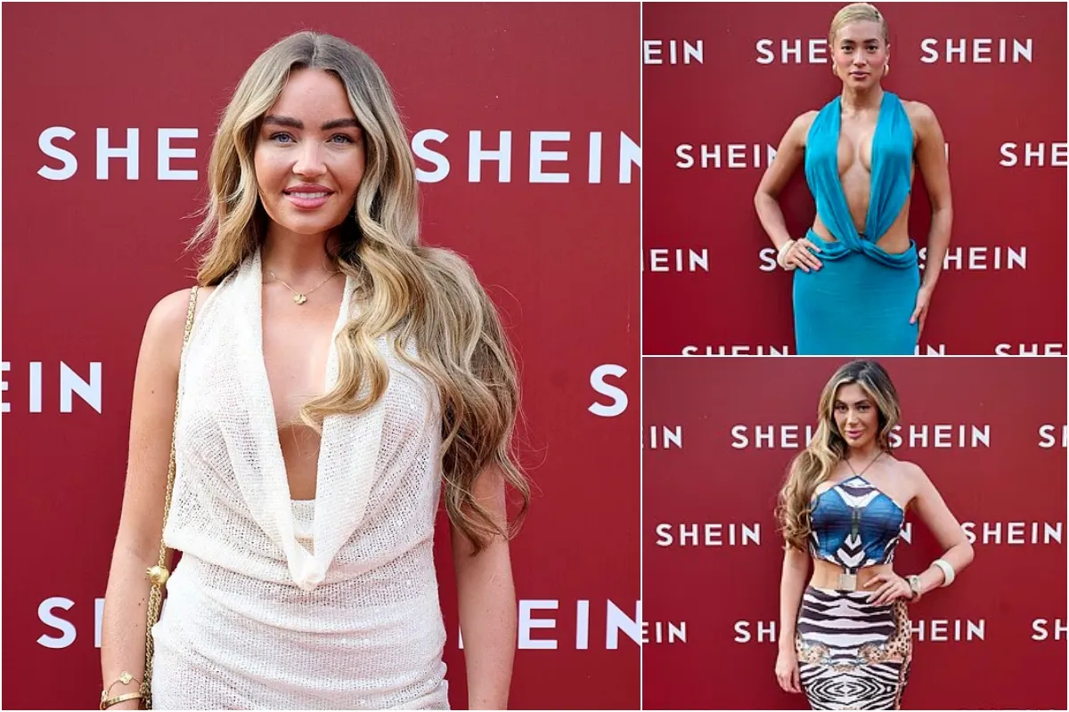 TOWIE's Ella Rae Wise joins Chloe Ferry and Love Island's Kaz Crossley at Shein bash - sh.op their sexy summer looks from £12 ngocc