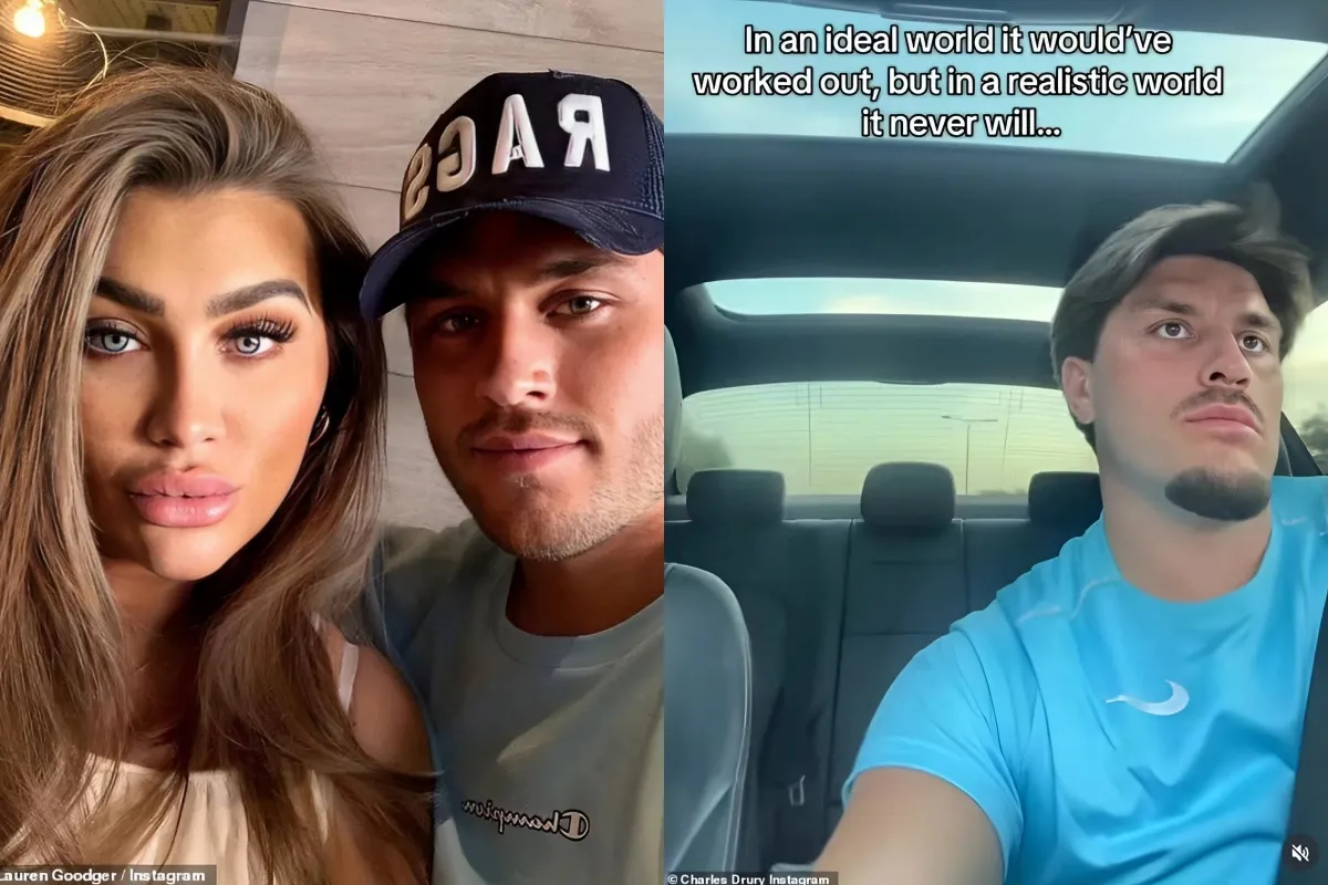 Lauren Goodger's ex Charles Drury breaks his silence on if he'd ever get back together with the TOWIE star after pair sparked reunion rumours liennhi