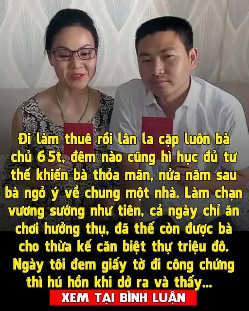 Đi làm thuê rồi lân la cặp luôn bà chủ 65t, đ/ê/m nào cũng hì h-ụ/c đủ t/ư thế khiến bà th/ỏa m/ãn,