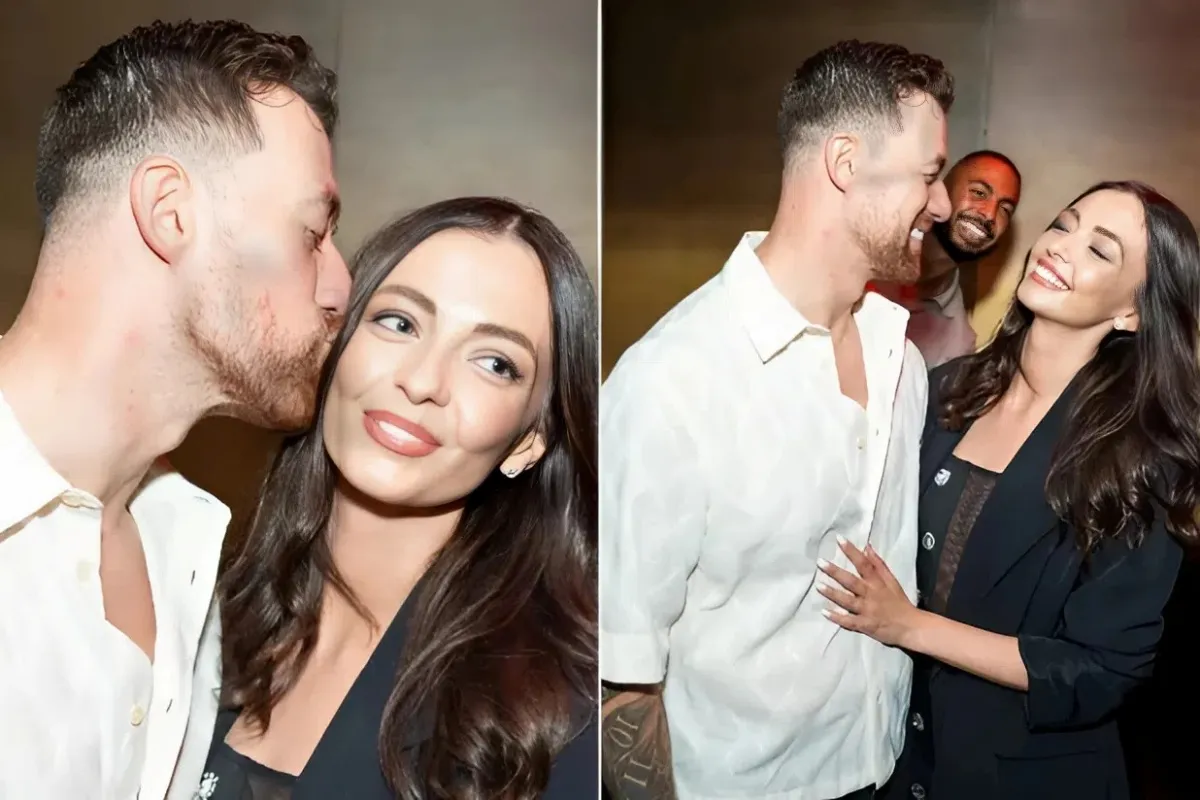 Strictly star Kai Widdrington makes first public appearance with girlfriend Chloe on first night of Evolution tour liennhi