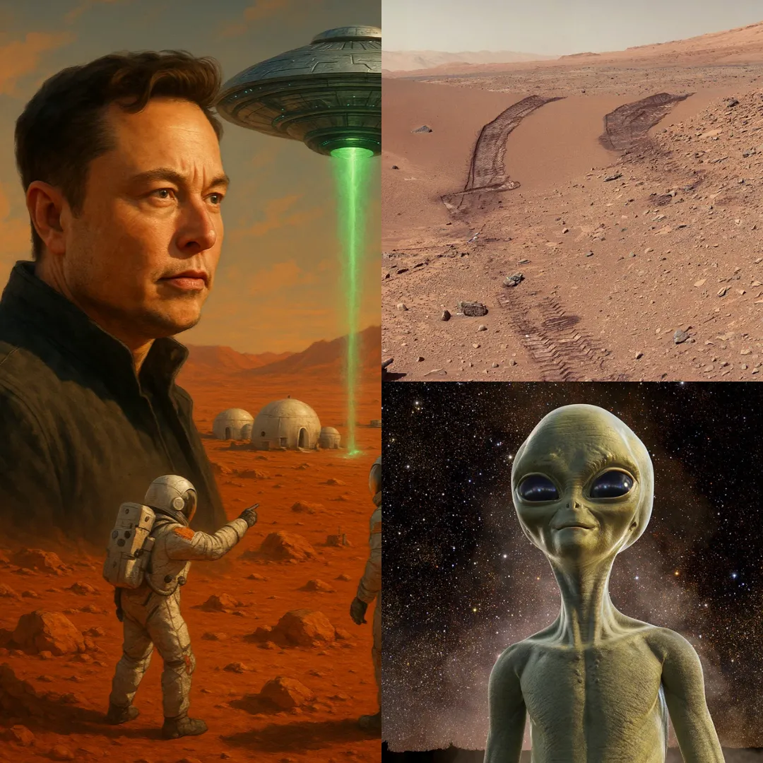 Elon Musk Is Reportedly Using Alien Technology To Build A Permanent Human Colony On Mars