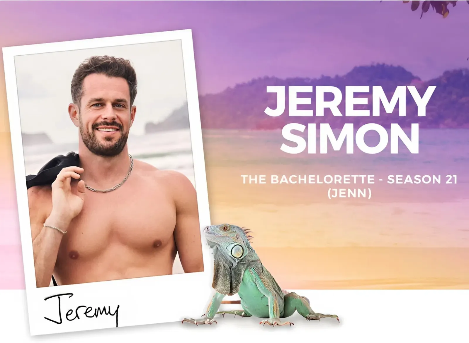 Paradise Profile: Catch Up with Jeremy Simon of ‘The Bachelorette’ Season 21