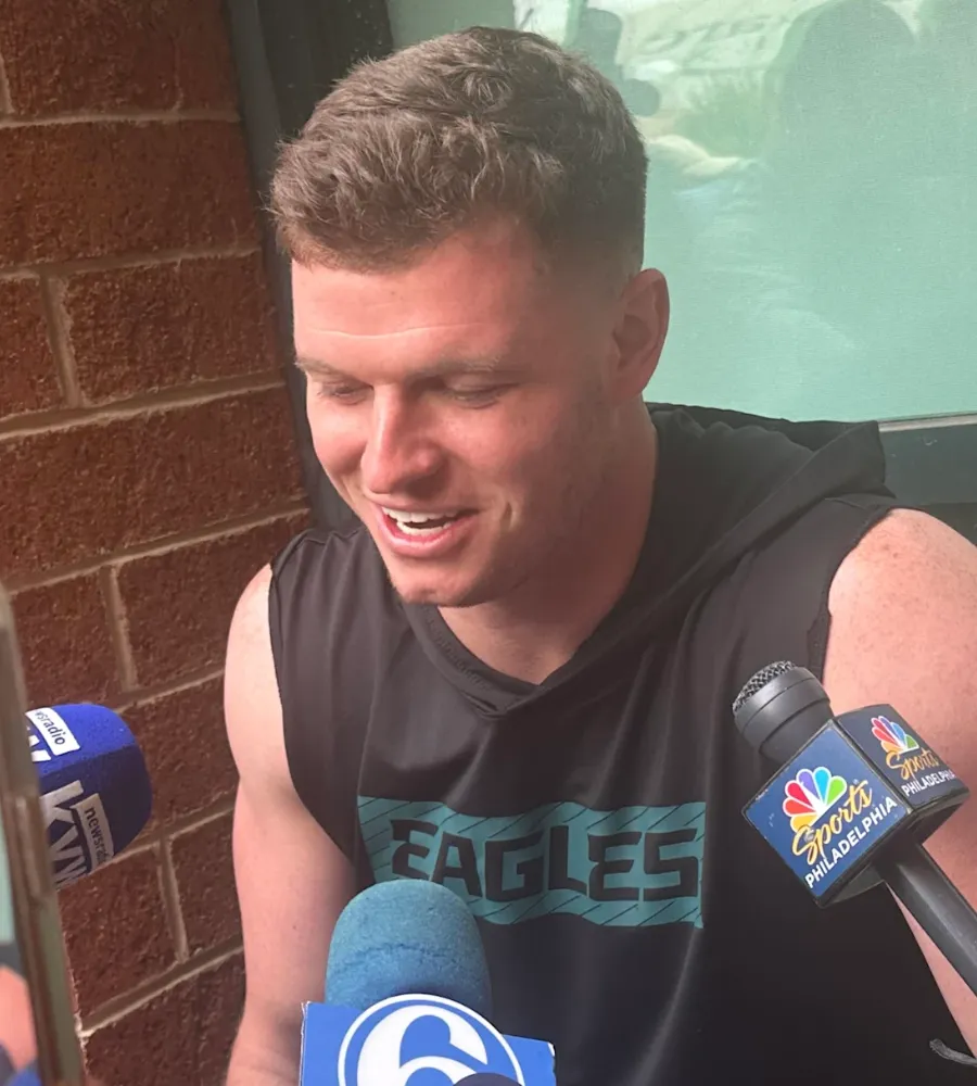 If you're betting on a new Eagles' captain, the smart money is on Reed Blankenship.