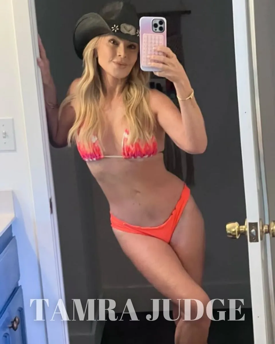 PHOTO: RHOC Star Tamra Judge is Called Out For ‘Bad’ Photo Editing After Posting New Bikini Picture