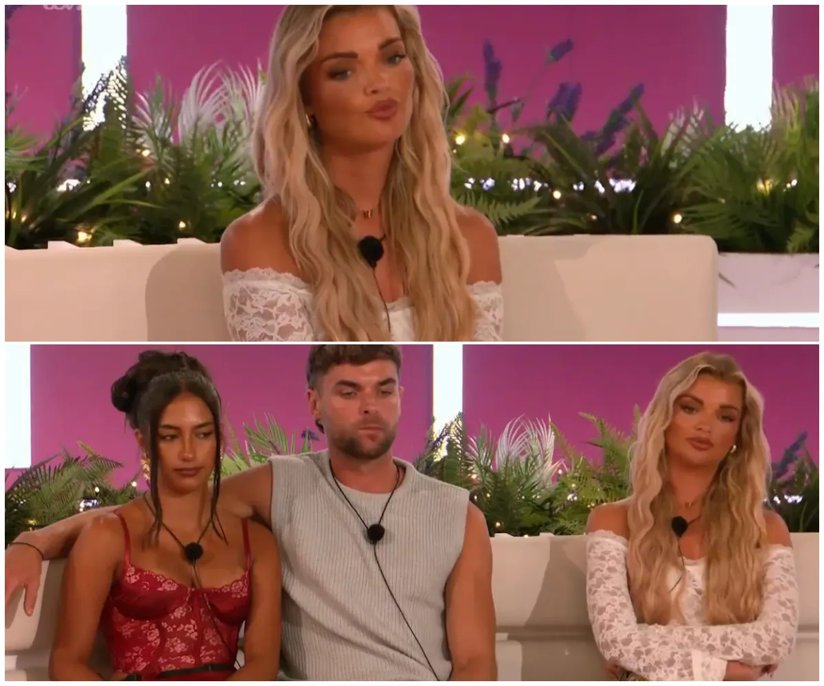 “She crossed her arms and moved away!” – Watch the VERY awkward moment Helena blanks Harry and Shakira in brutal Love Island recoupling as tension explodes after fiery betrayal and exposed Hideaway snogs - suong