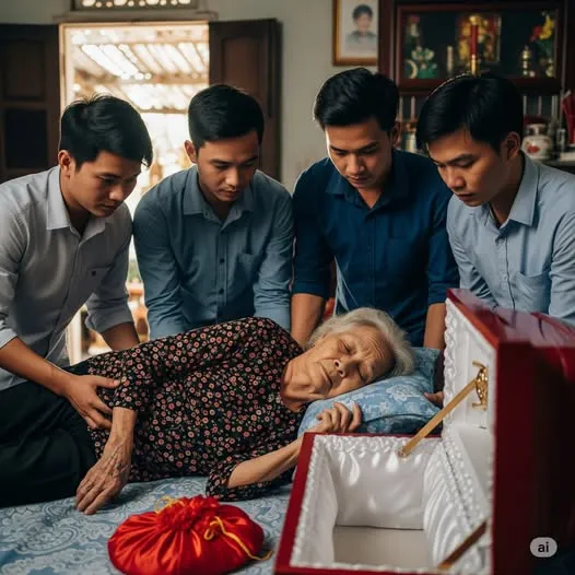 Bà cụ bán xôi đầu chợ độ-t ngộ-t qua đờ-i, hàng xóm hùn nhau tiền mua qua-n t-ài, nào ngờ khi mở túi vải vá dưới gối, cả xã choá-ng váng gọi công an đến gấp