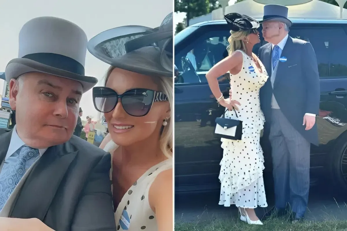 Eamonn Holmes looks loved up with girlfriend Katie Alexander as they glam up for romantic date at Royal ngocc