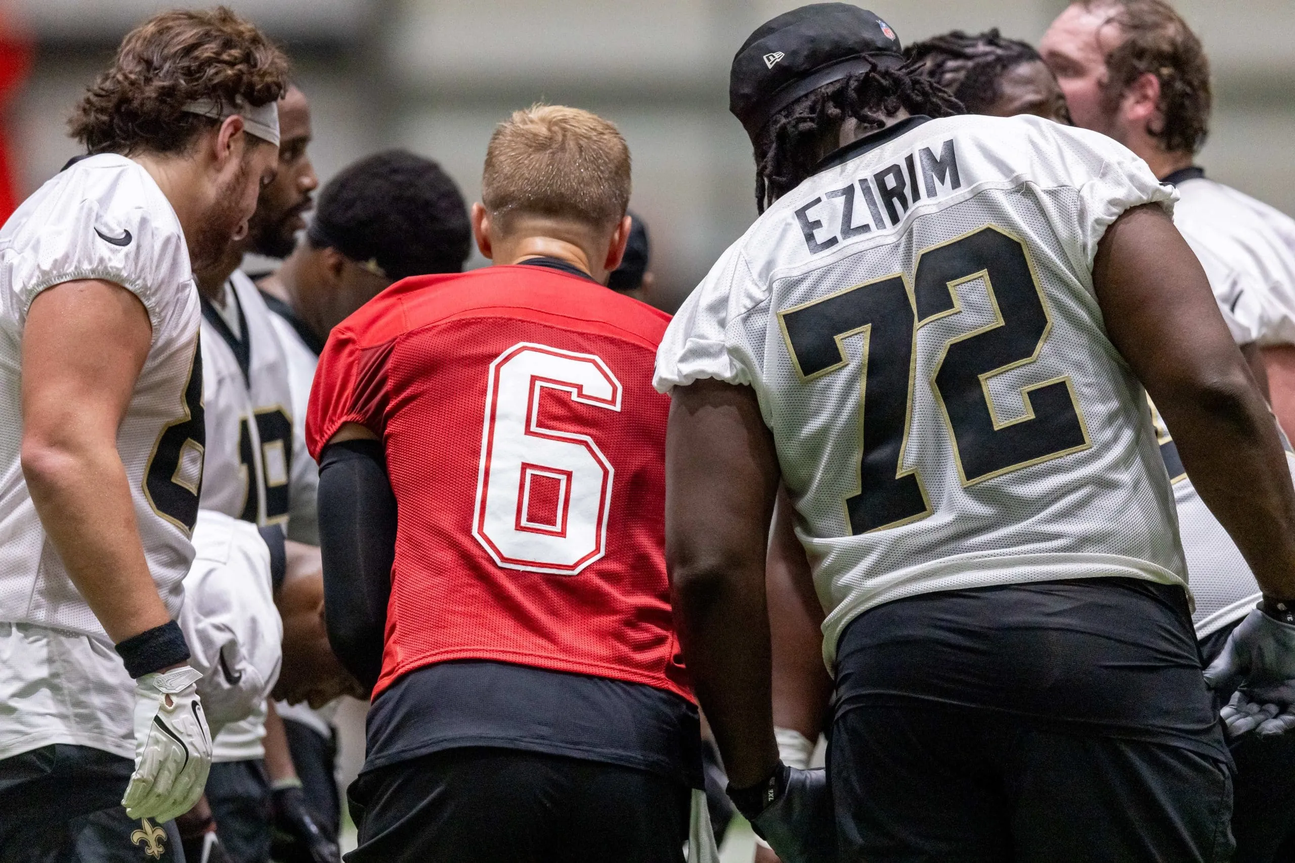 The Saints' quarterback room was heavily criticized