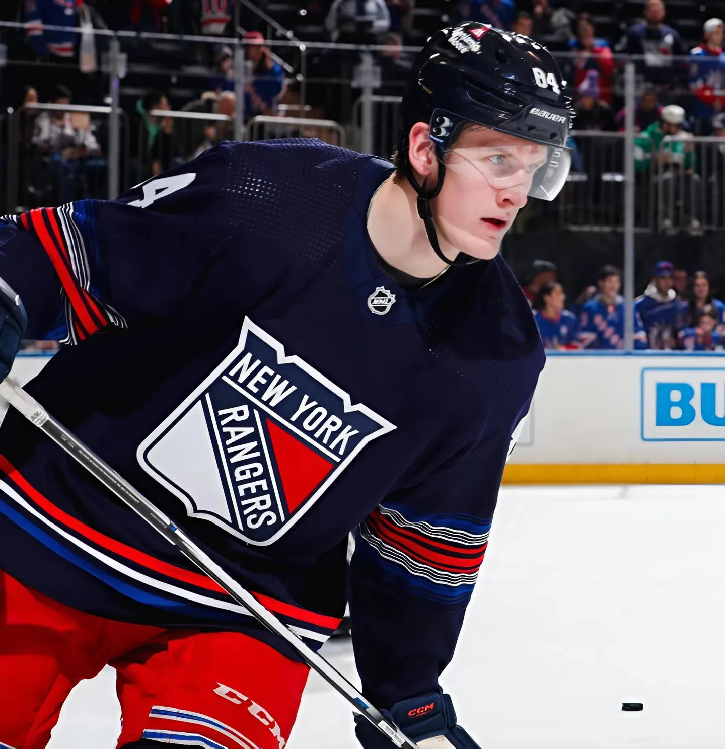 New York Rangers Sign 6'8" Forward to Multi-Year Deal