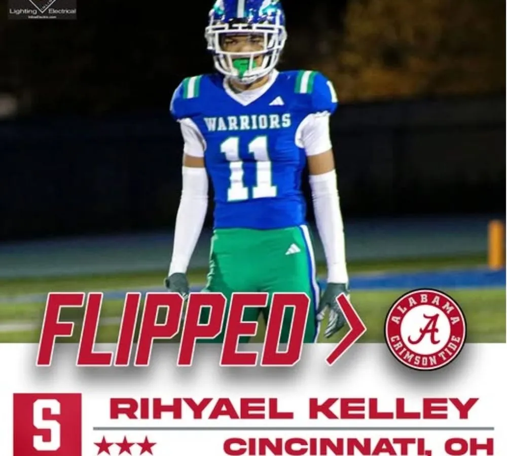 Alabama football flips another Big Ten recruit in same day