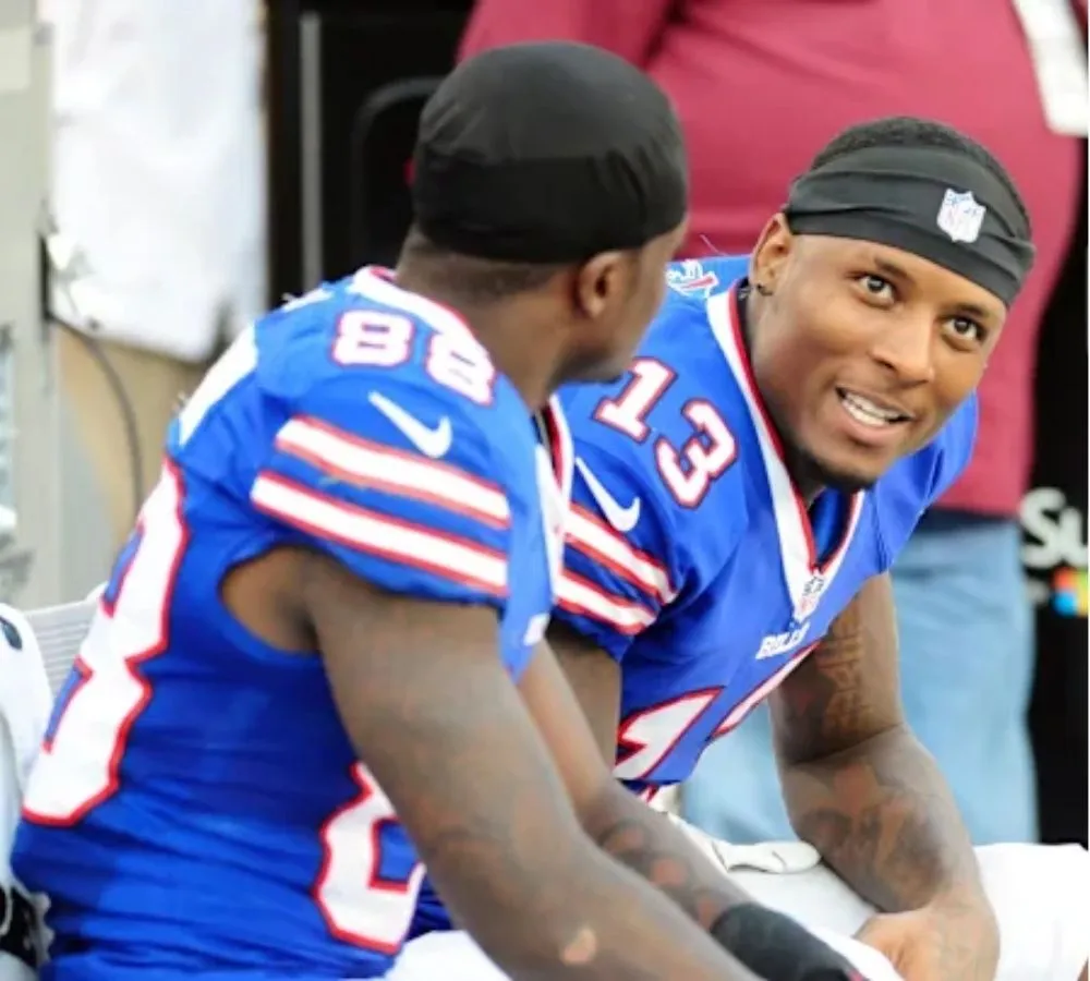 Bills' legend Stevie Johnson gives meaningful advice to Keon Coleman