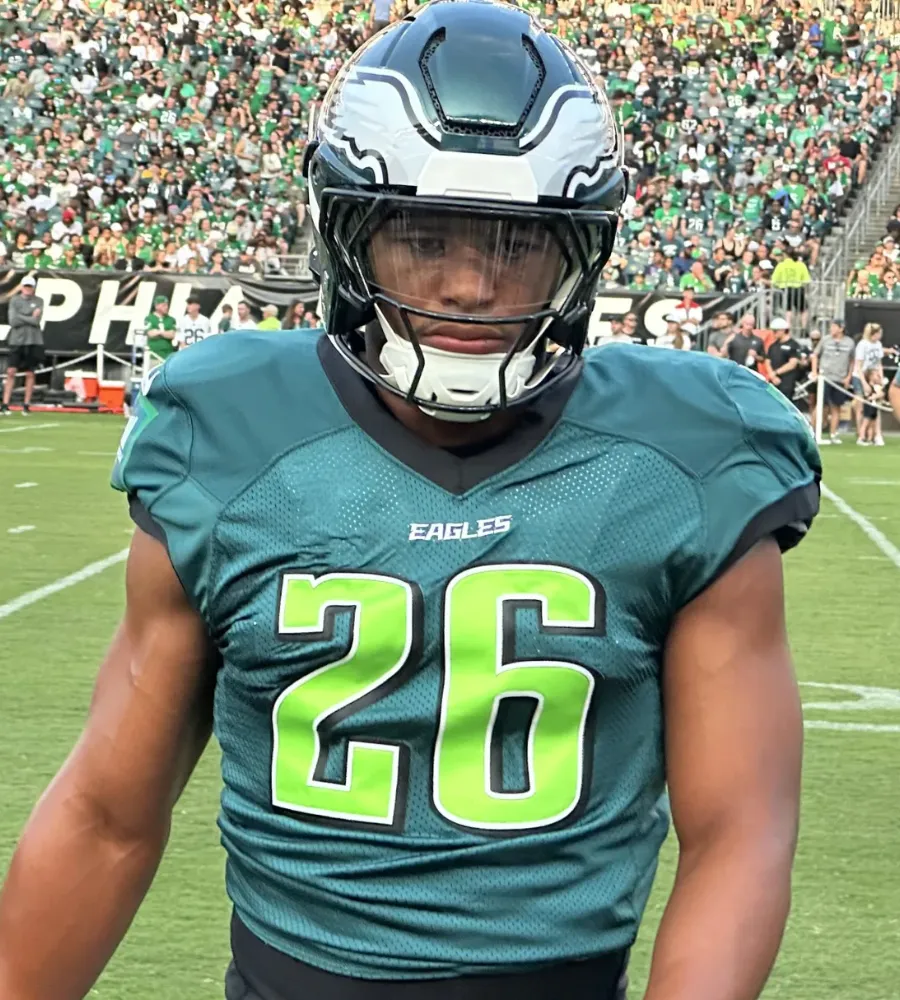 Eagles’ Workhorse Saquon Barkley Says ‘Let Your Body Heal’ After Record-Breaking 500-Touch Offseason