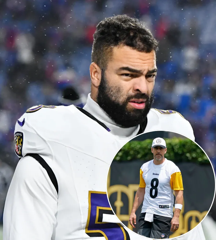 Ravens LB Vows Revenge on New Steelers QB Aaron Rodgers Over Touchdown From 10 Years Ago