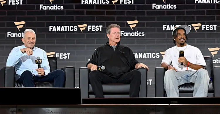 Jayden Daniels Gets Some Advice From an Impressive Hall of Fame Duo