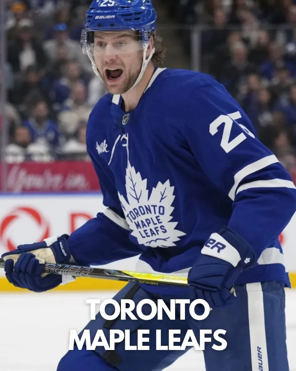 Brandon Carlo stabilized the Maple Leafs’ defensive corps after his acquisition