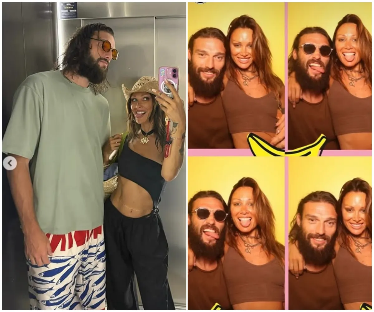 “He seemed furious – she looked very upset” Andy Carroll shares loved-up snaps with Lou Teasdale just days after being questioned TWICE by Greek police over explosive holiday bust-ups at restaurant and hotel - suong