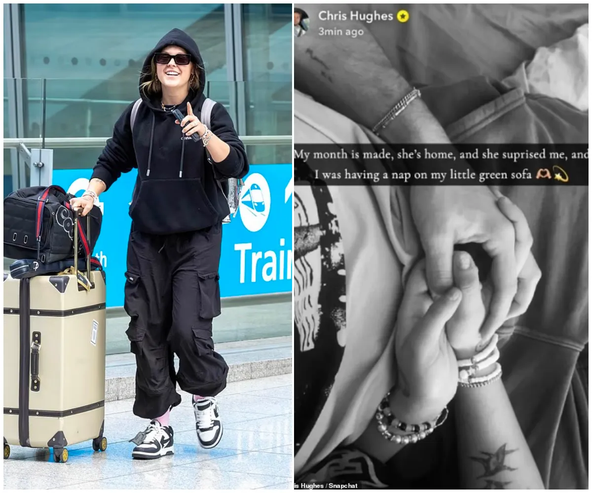 “She’s home… and ..” – JoJo Siwa secretly jets back to UK to surprise boyfriend Chris Hughes in emotional reunion, just days after returning to the US, as their whirlwind romance heats up with reality TV show talks and postponed tour rumours - suong