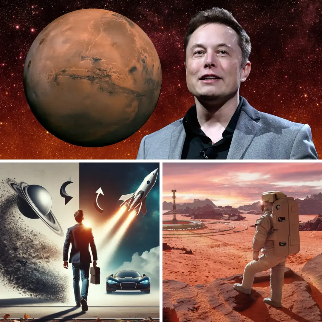 Elon Musk's Bold Shift: Selling Tesla to Focus on SpaceX and Mars Colonization