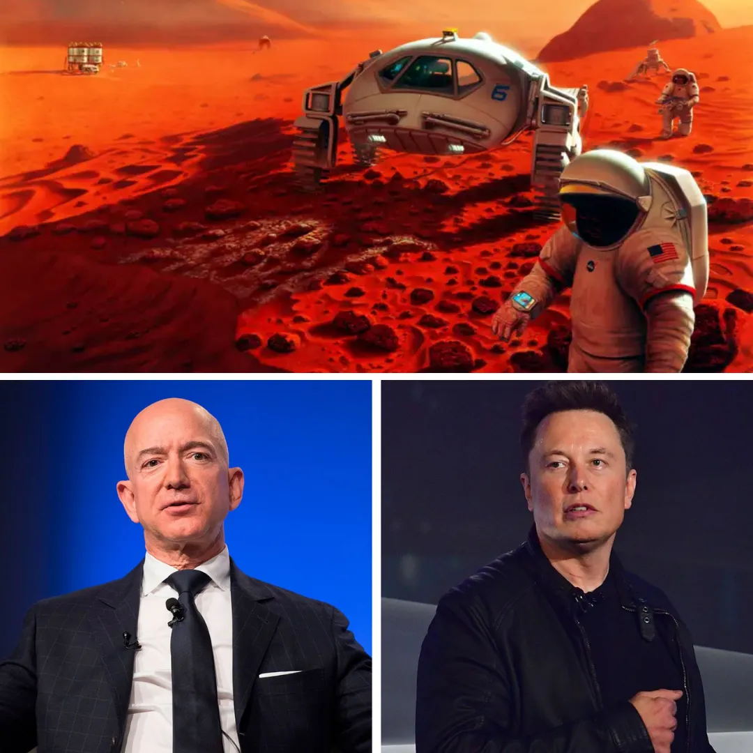 Elon Musk and Jeff Bezos Forge Alliance to Take Over NASA and Relocate Humanity to New Mars in the Andromeda Galaxy