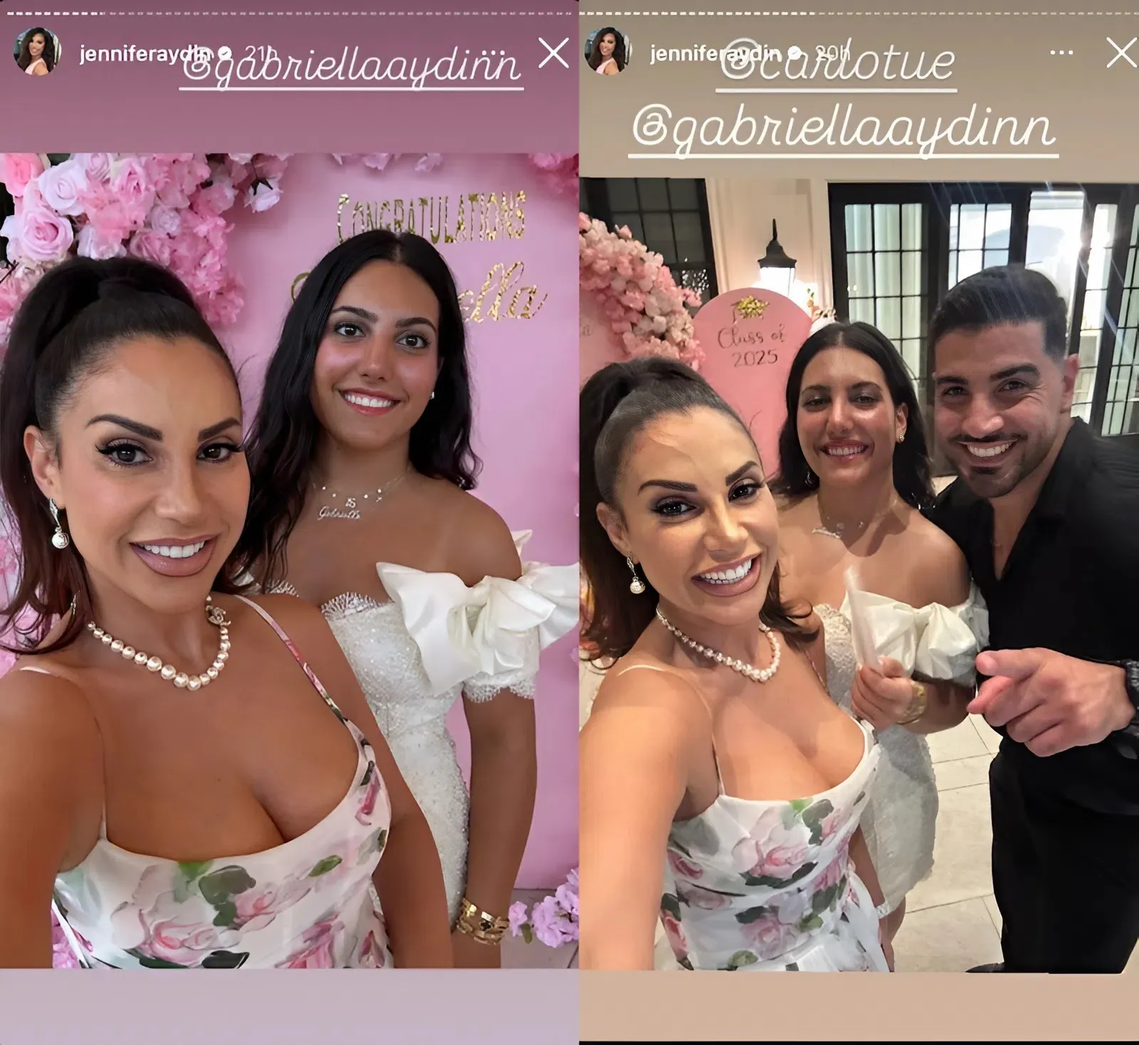 RHONJ’s Jennifer Aydin Hosts Lavish Graduation Bash for Daughter Gabriella, Posts Smiling Pic with Bill Amid Divorce Buzz trucc