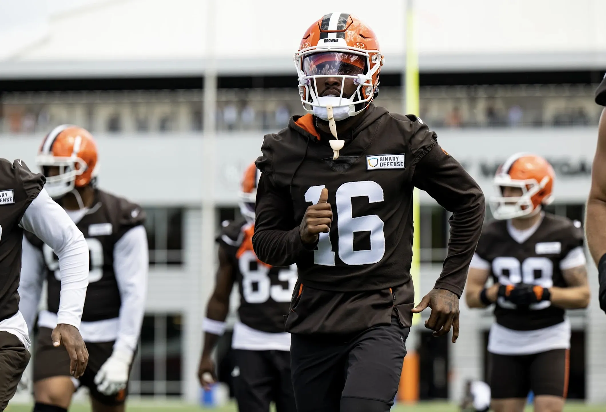 Browns WR Diontae Johnson Tips Hand on QB Battle Winner