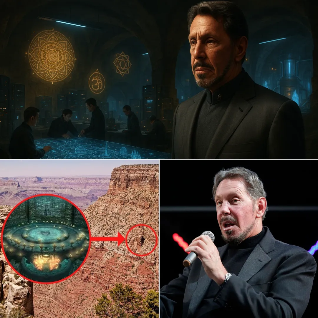 Larry Ellison Leading Secret Underground Civilization Projects with Spiritual Technology