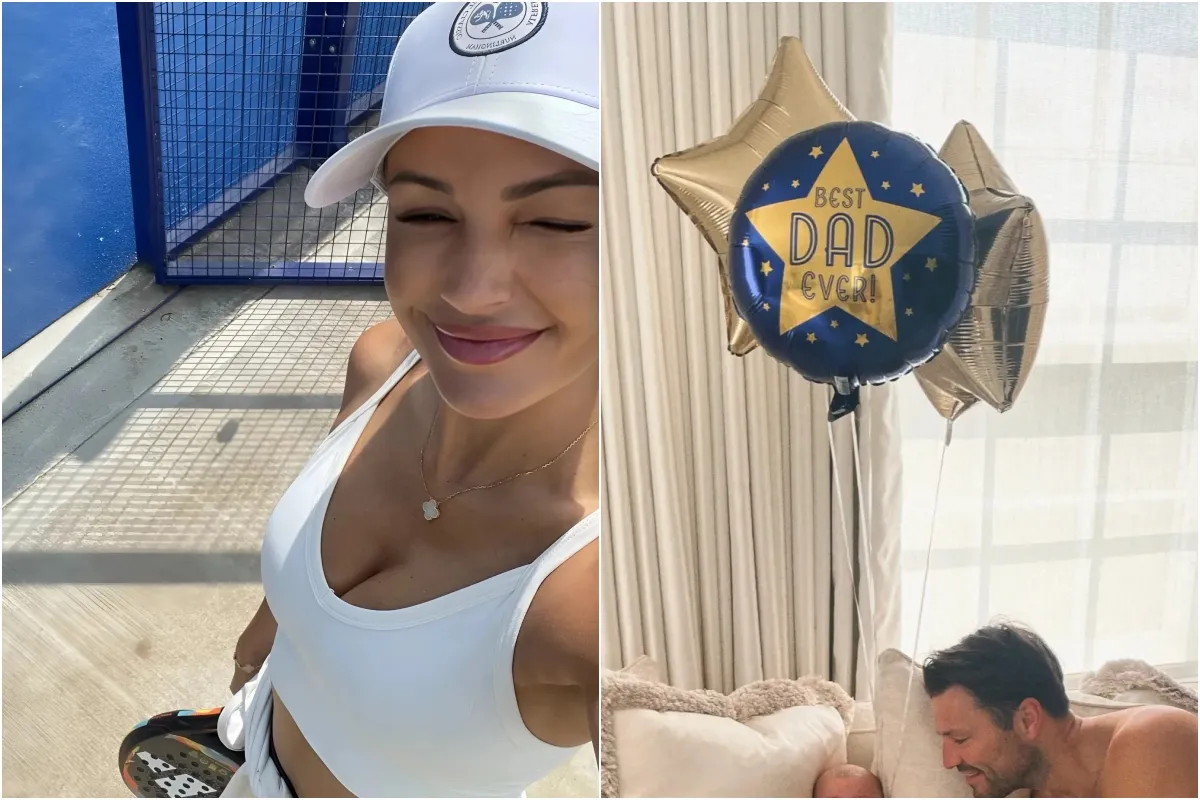 Michelle Keegan shows off her incredible abs in crop top three months after birth of baby – and shares new ngocc