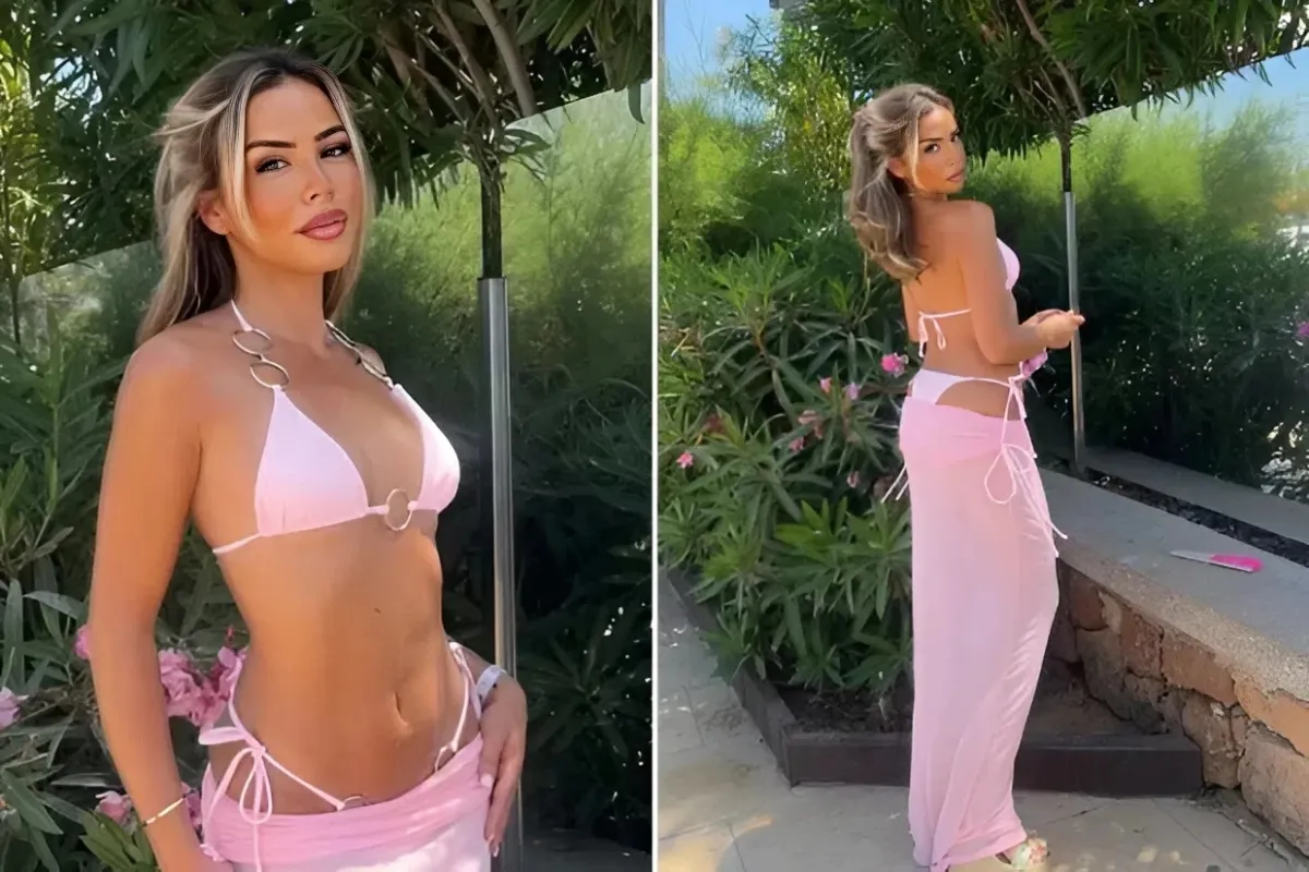 Love Island’s Elma Pazar shows ex Sammy what he’s missing as she strips off to bikini top after split ngocc