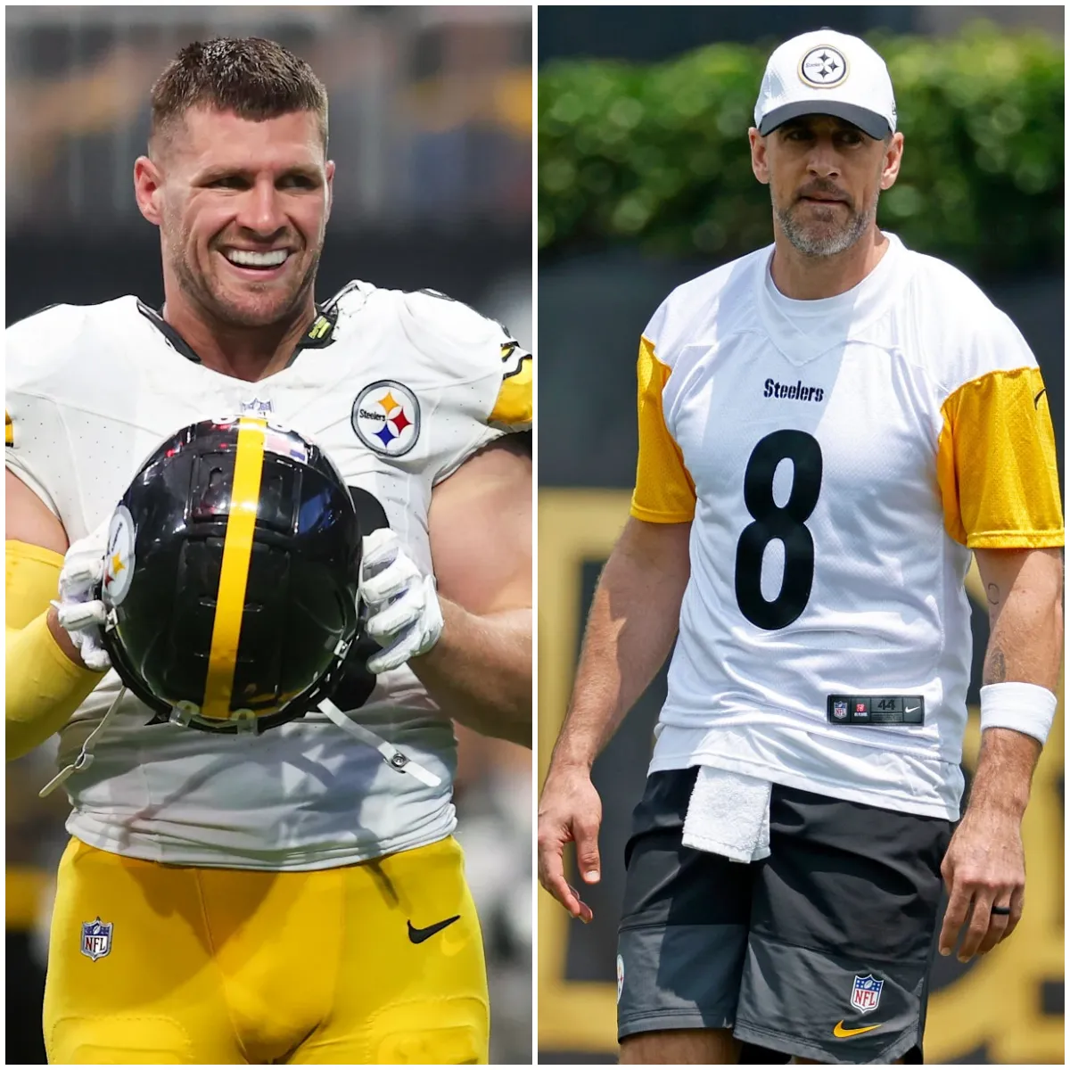 Aaron Rodgers Teases Good News for Steelers’ Fans Hoping for a T.J. Watt Extension