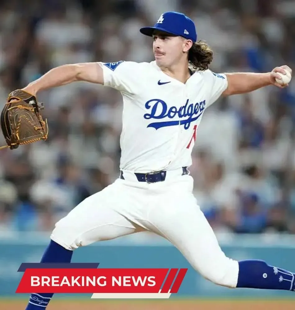 Dodgers pitcher comes dangerously close to scary situation