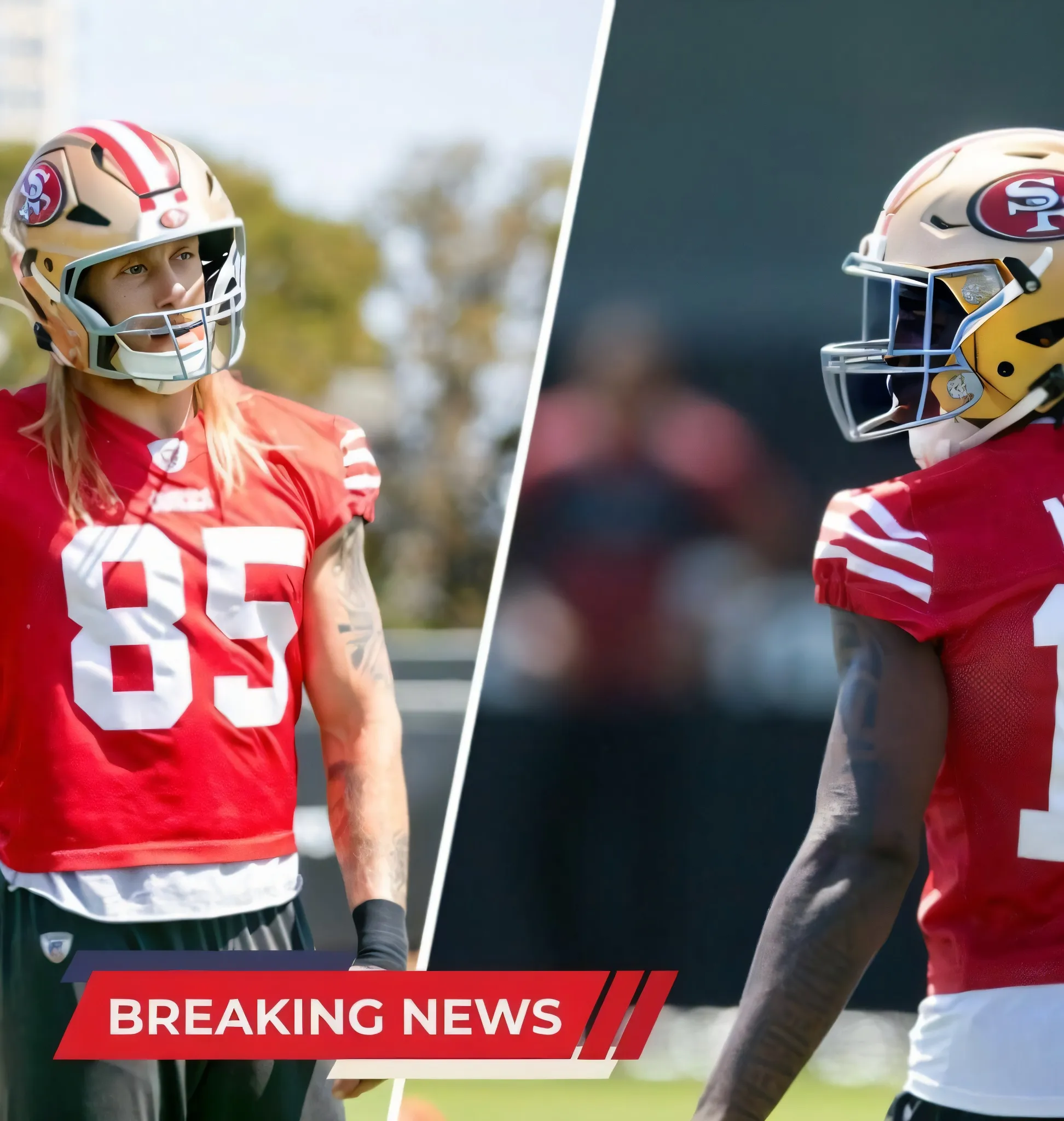 George Kittle has high praise for ‘freak' undrafted 49ers receiver Isaiah Neyor