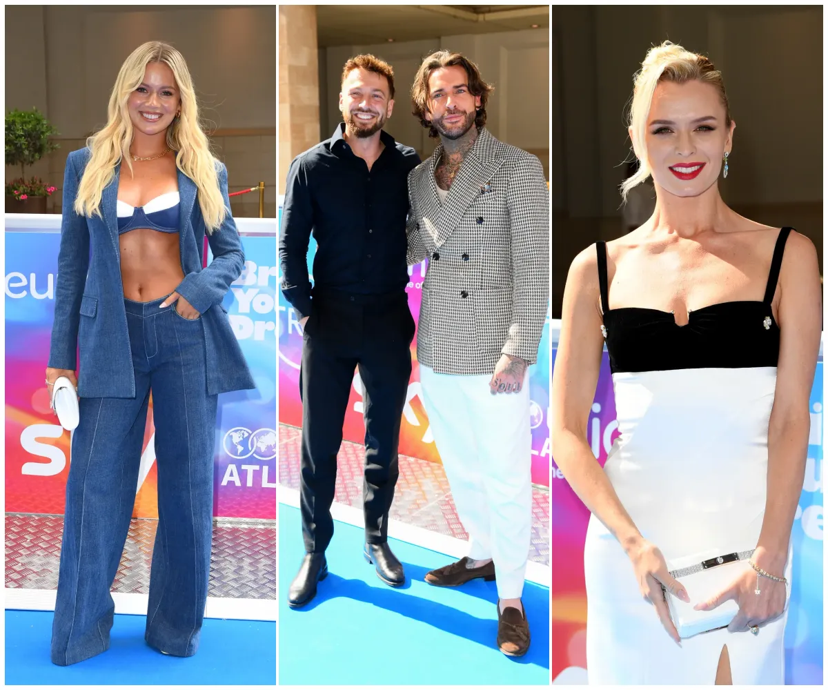 Tasha Ghouri rocks denim, Lucinda Strafford stuns in backless glam and Molly Rainford dazzles in silver as TRIC Awards red carpet turns into a style showdown with Pete Wicks and Sam Thompson stealing the spotlight in a surprise bromance moment - suong