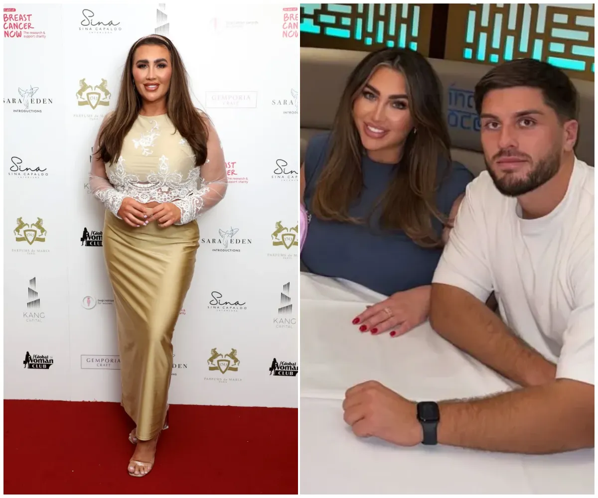 ‘Double dating again’ – Lauren Goodger confirms shock reunion with Charles Drury as the former couple step out together for dinner with Towie stars after months of secret hints and heartbreaking history - suong