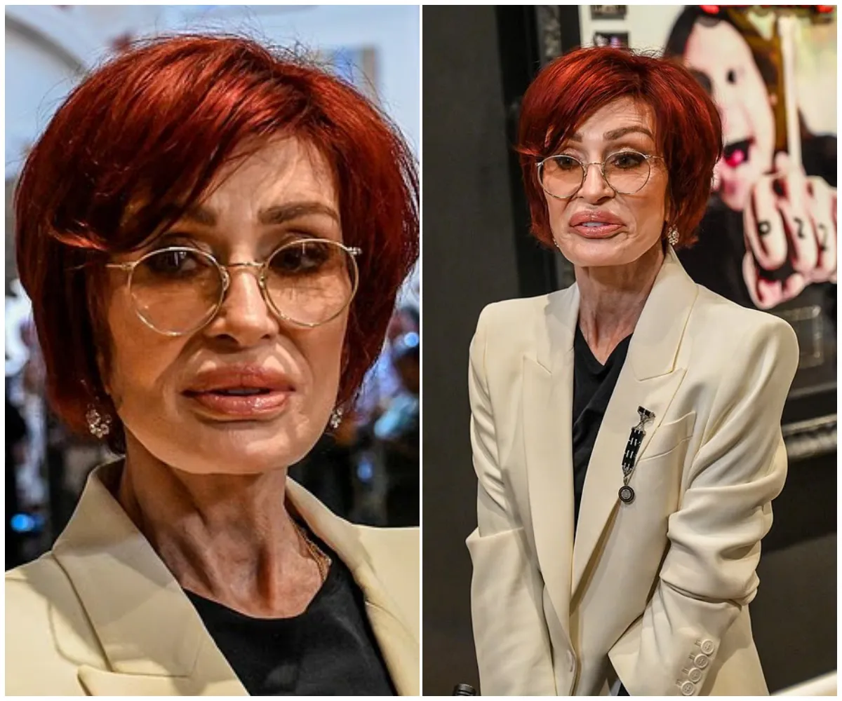 ‘It’s like I’ve got no more skin left to pull’ – Sharon Osbourne, 72, shows off a dramatically plumped pout and ultra-smooth complexion at Ozzy’s exhibition after drastic weight loss and years of surgery left her saying she’s finally ‘had enough’ - suong