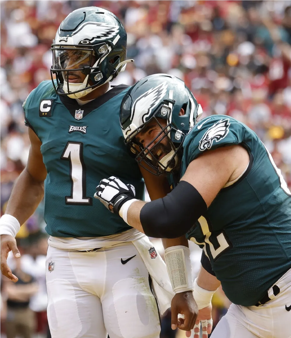 Jalen Hurts, Jason Kelce included on exclusive list 25 years in the making