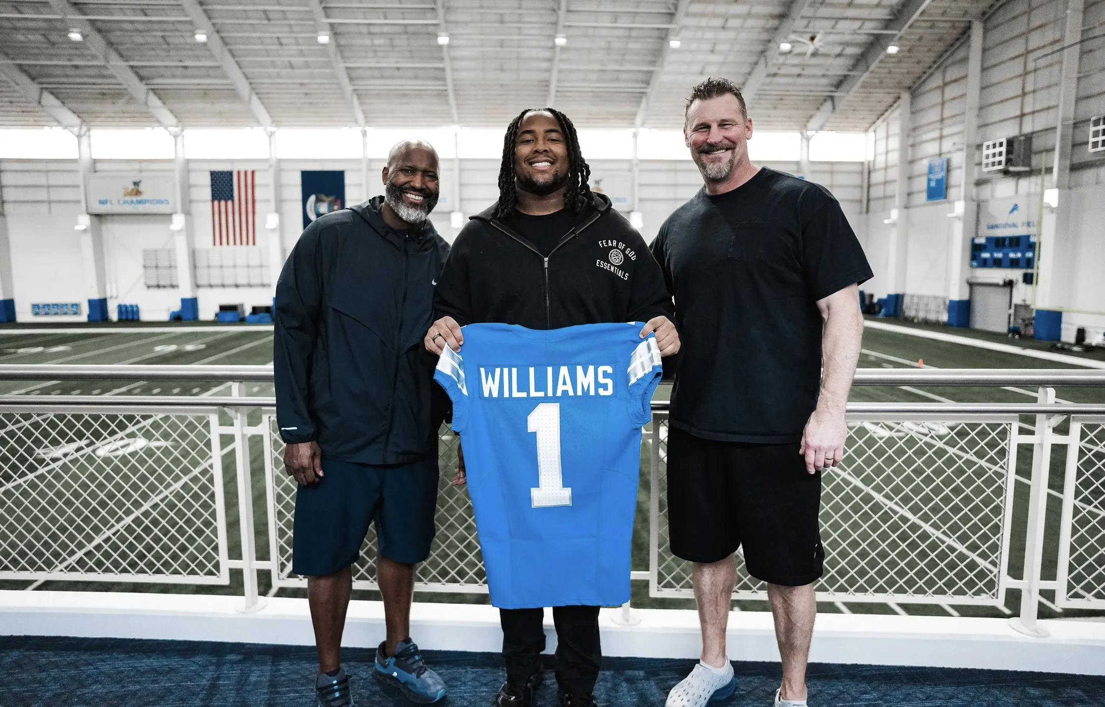 Lions' Tyleik Williams has made most important coach a fan