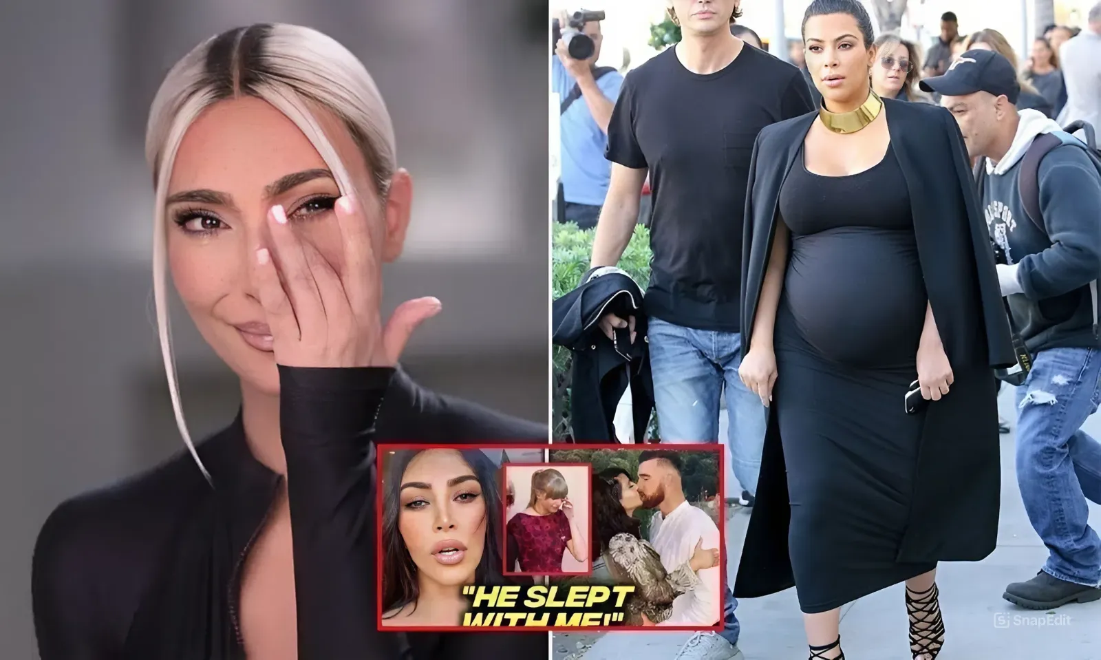 Breaking News: Just Now Kim Kardashian has announced that she is pregnant with Travis Kelce’s child. According to sources, Kardashian made the announcement during a private event, leaving many in disbelief and Taylor Swift is….