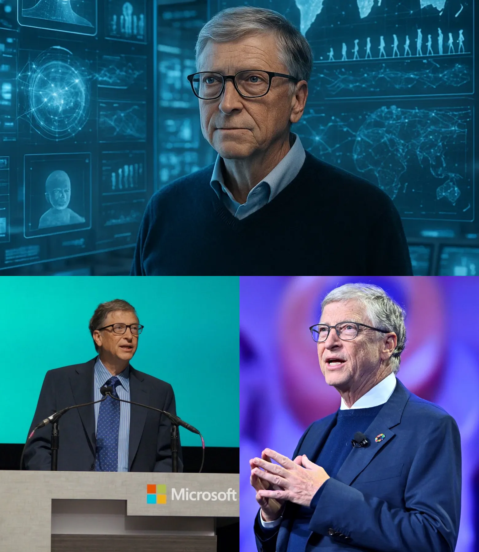 Bill Gates Uses Microsoft to Track Every Human From the Cradle to the Grave