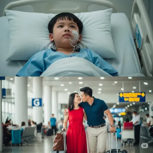 Chồng lấy tiền viện phí của con đưa người phụ nữ khác đi du lịch – cái kết khiến cả bệnh viện chìm trong im lặng