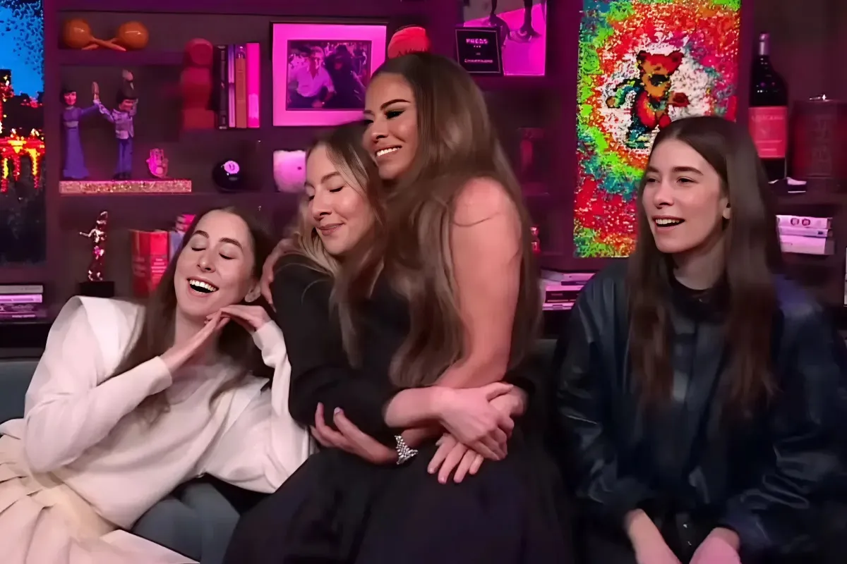 Andy Cohen Stuns HAIM with a Special Visit from Dolores Catania on 'WWHL': Unforgettable Reactions Unfold! - lulu